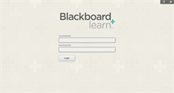 Desktop Screenshot of blackboard.coto.edu